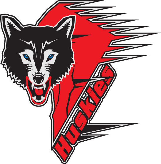 Rouyn-Noranda Huskies 1996 97-2005 06 Primary Logo vinyl decal